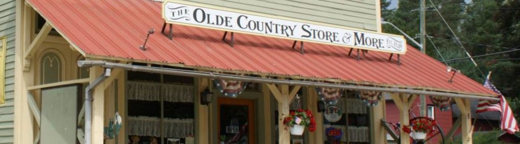 Old Country store sign